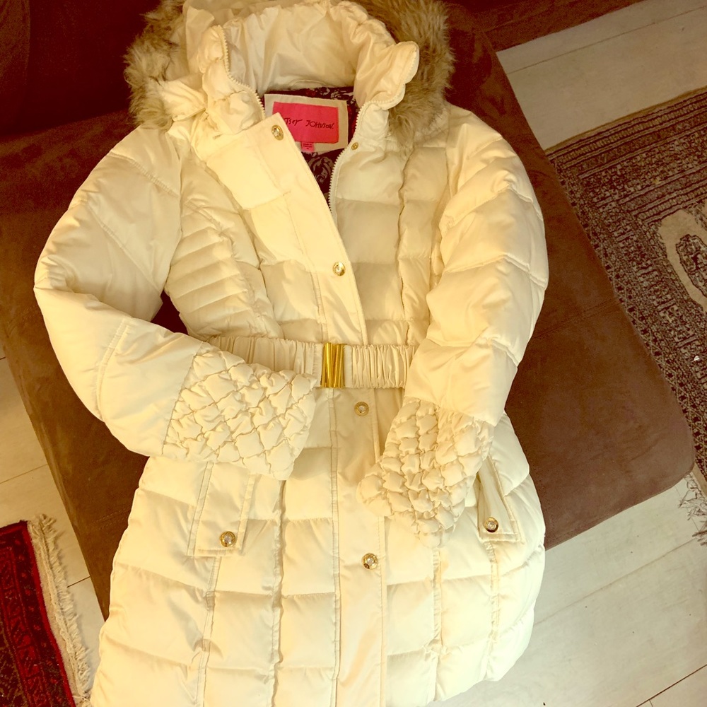 Betsy Johnson puffy coat